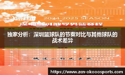 独家分析:深圳篮球队的节奏对比与其他球队的战术差异
